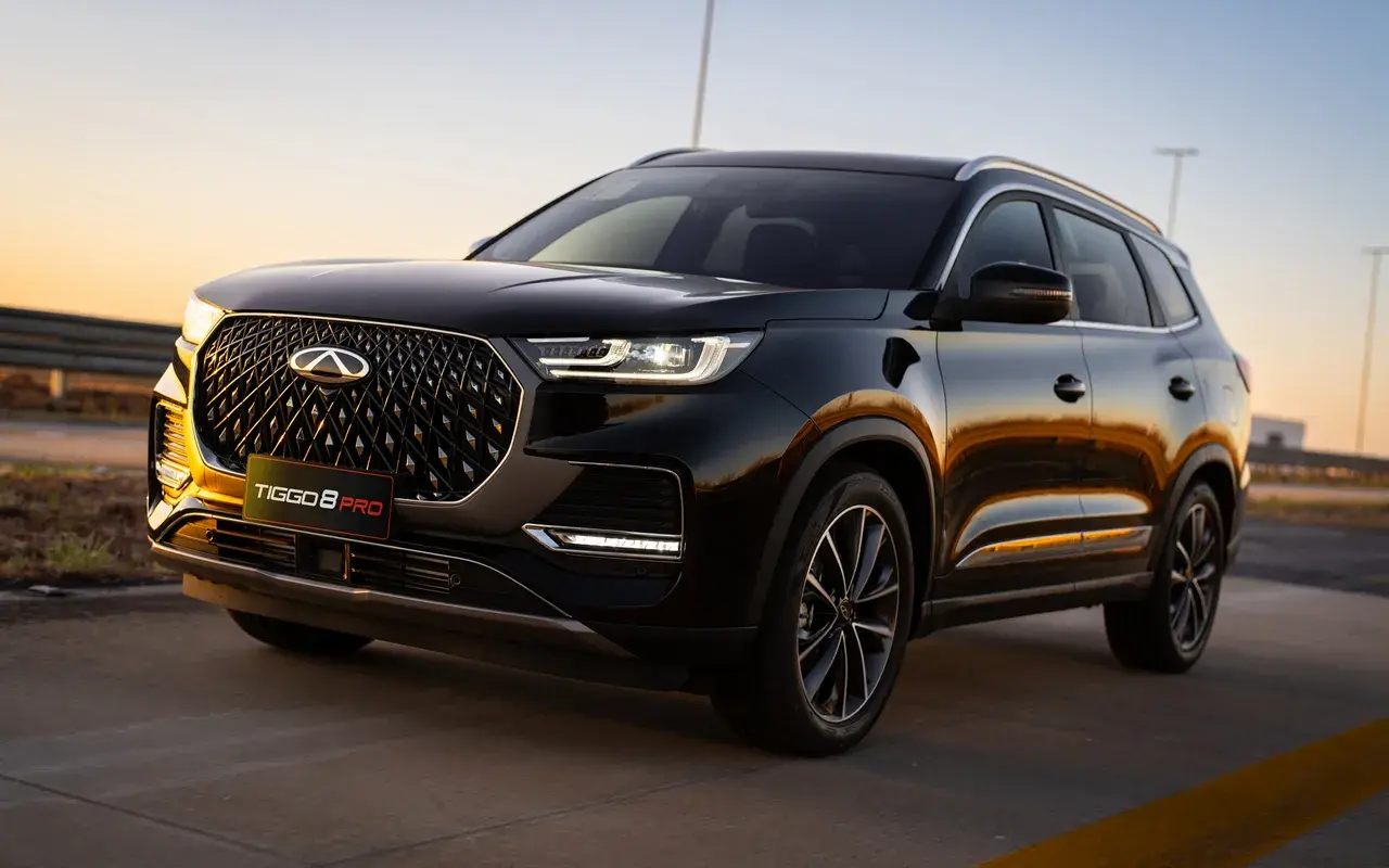 Chery Tiggo 8 blindado nível III-A SUV executivo para transporte em São Paulo