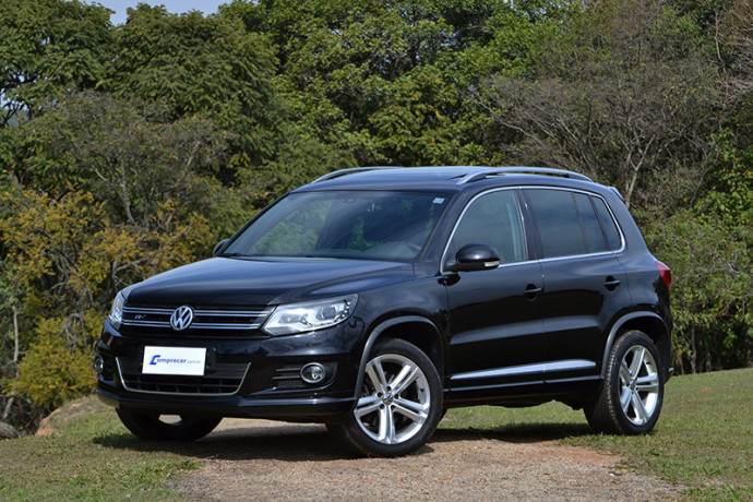 Volkswagen Tiguan blindado nível III-A SUV familiar para transporte executivo em São Paulo